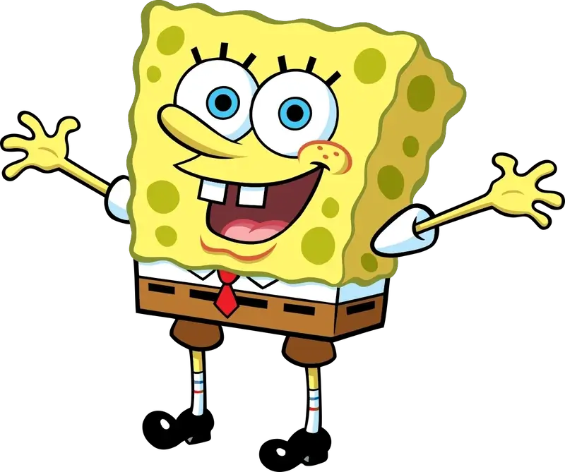 Bob esponja menu infantil