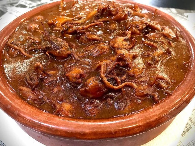 Plato de tapa pulpo en Reus